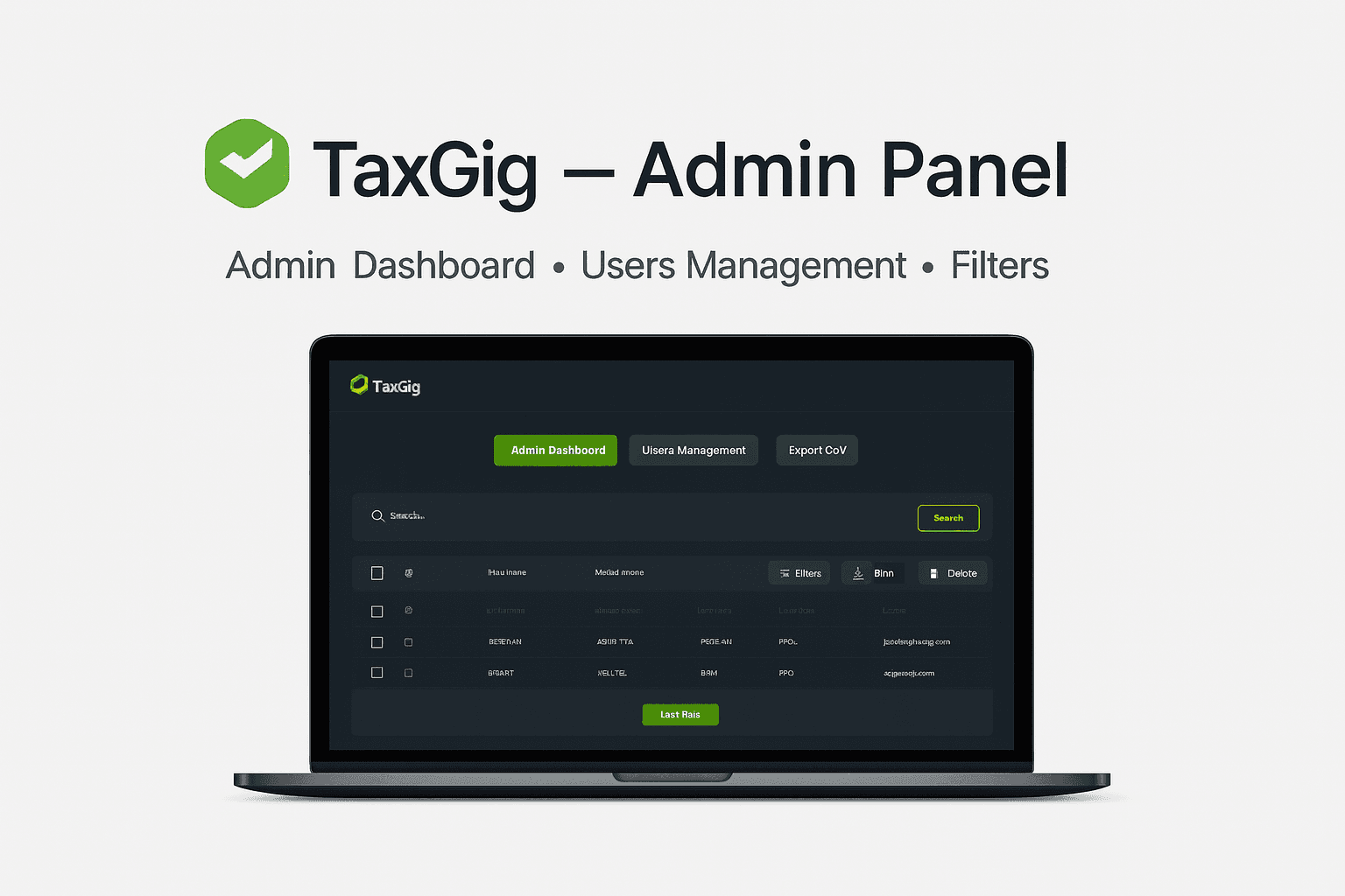 Tax Gig Admin